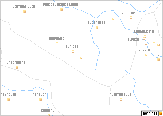 map of Hacienda Costa Azul